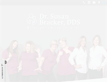 Tablet Screenshot of drsusanbracker.com